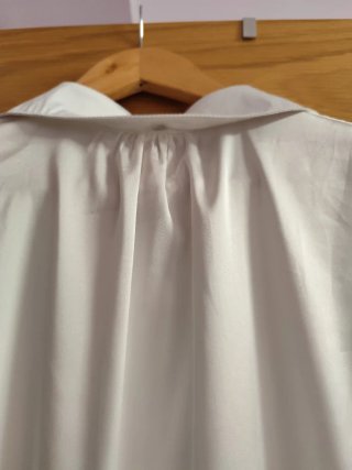 Camisa blanca raso XL