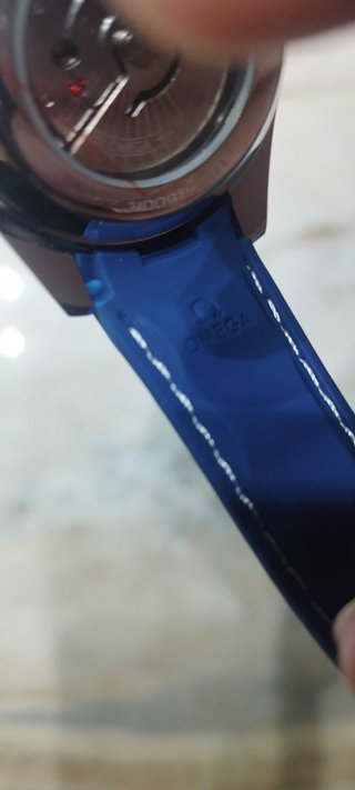 Omega Reloj Azul