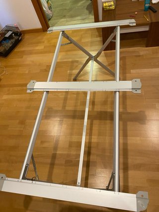 Mesa plegable de aluminio para camping
