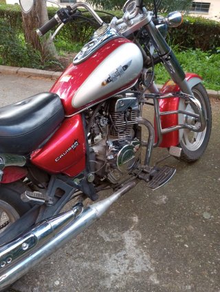 Hammel Cruiser 125 Roja y Plata
