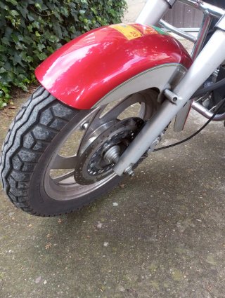 Hammel Cruiser 125 Roja y Plata