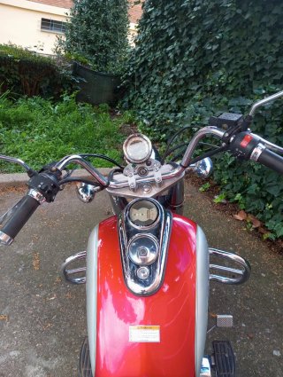 Hammel Cruiser 125 Roja y Plata