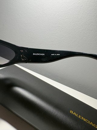 Occhiali Balenciaga Neri e Grigio