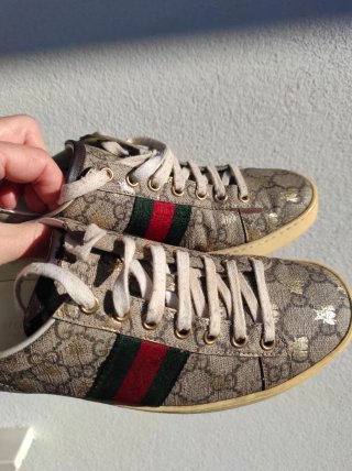 Sneakers Gucci Beige/Oro