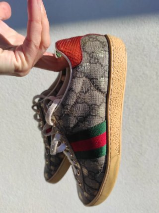Sneakers Gucci Beige/Oro