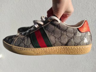 Sneakers Gucci Beige/Oro