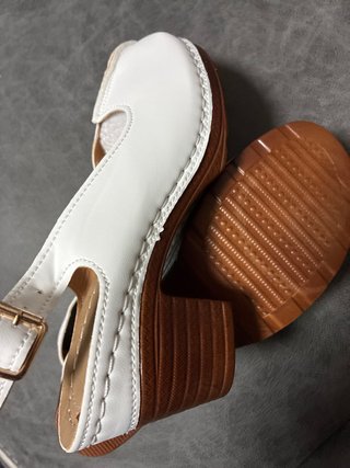 Zapatos blancos talla 37