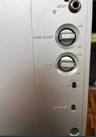 Subwoofer Doble Sony serie Pascal. 150W. RMS.