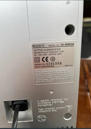 Subwoofer Doble Sony serie Pascal. 150W. RMS.