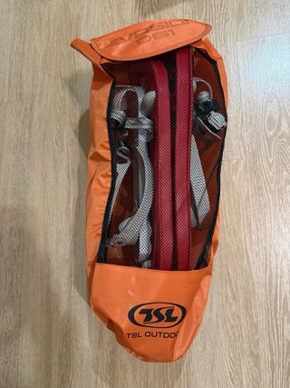 Raquetas de Nieve TLS Evasion D61 Rojas