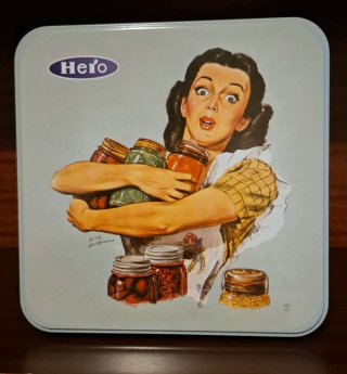 Lote 14 Latas Metálicas Vintage Pin-Up