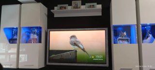 Mueble de salón moderno blanco