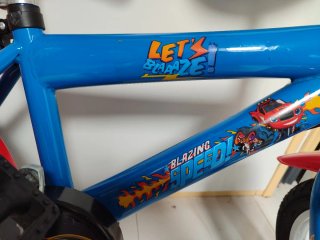 Bicicleta infantil Blaze azul