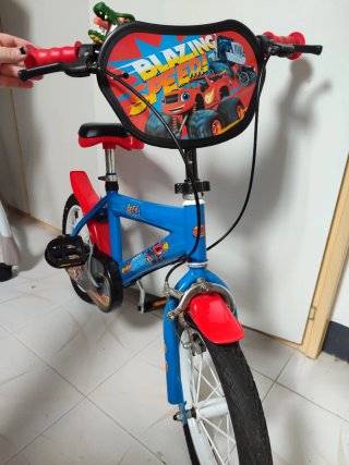 Bicicleta infantil Blaze azul