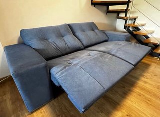 Sofá azul 245x100x95