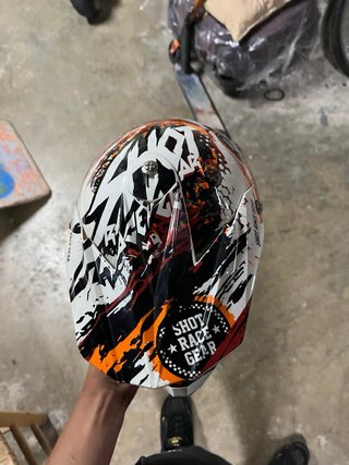 Casco Moto Cross Enduro Talla E13