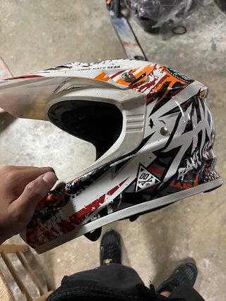 Casco Moto Cross Enduro Talla E13
