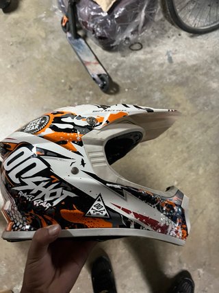 Casco Moto Cross Enduro Talla E13