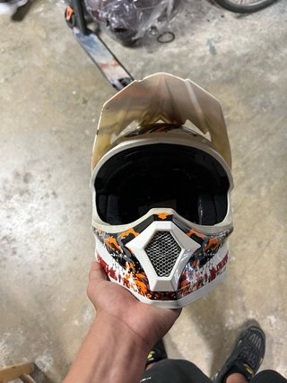 Casco Moto Cross Enduro Talla E13