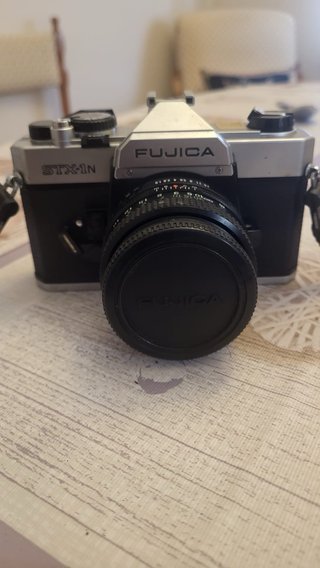 Cámara Fujica STX-1N Reflex Plata/Negra