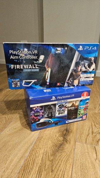 PS4 slim + PS VR + Aim Controller Sony