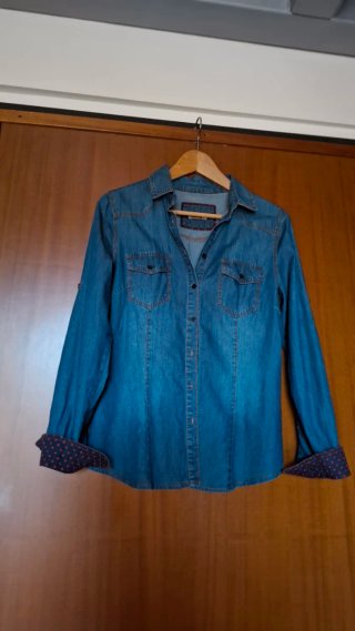 Camicia jeans donna