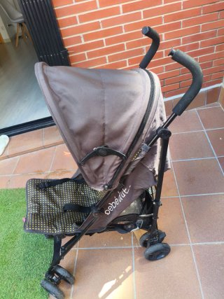 Carrito de bebé plegable