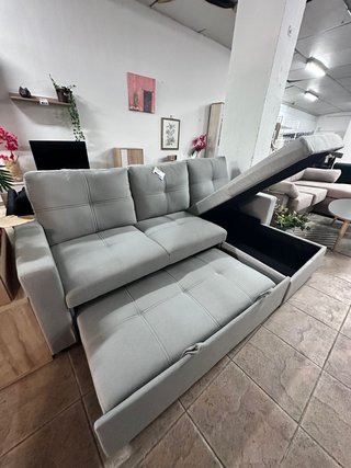 Sofá cama Pau con arcón reversible