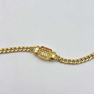 Pulsera de oro 18kt con circonitas
