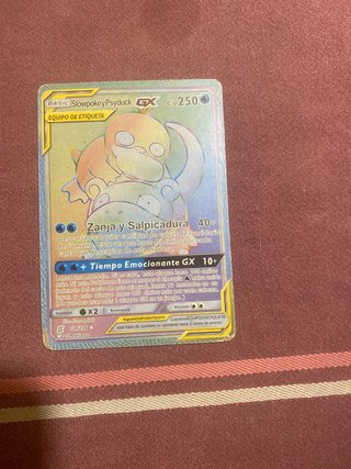 Lote 9 Cartas Pokémon GX Rainbow Rare
