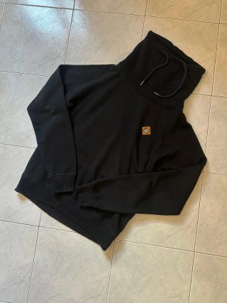 Sudadera cuello alto negra Jack & Jones Originals