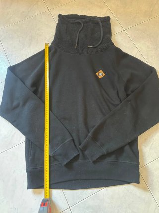 Sudadera cuello alto negra Jack & Jones Originals