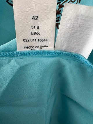 Vestido Kaftan El Corte Inglés Talla 42