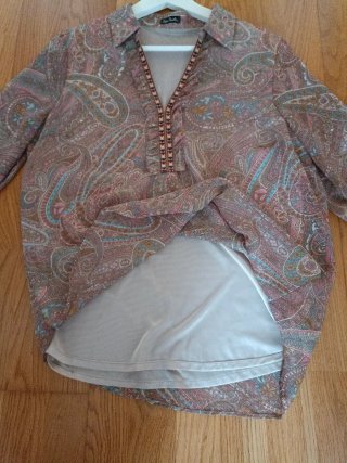 Blusa Mujer Pilar Prieto Estampada