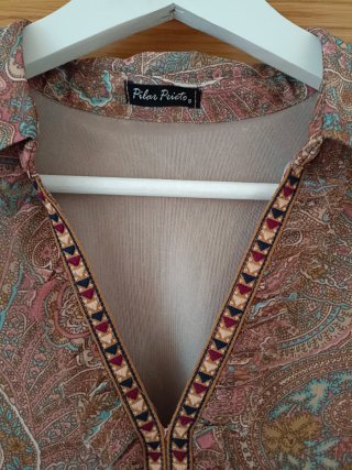 Blusa Mujer Pilar Prieto Estampada