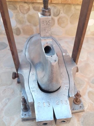Máquina zapatero industrial antigua años 1940/50