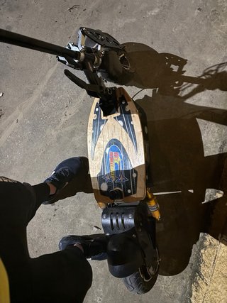 Patinete eléctrico negro malcor 1800w