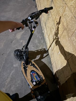 Patinete eléctrico negro malcor 1800w