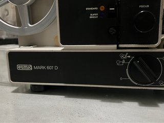 Proyector Cine Vintage Eumig Mark 607 D