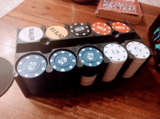 Set de Póker Texas Hold'em con Fichas y Tapete