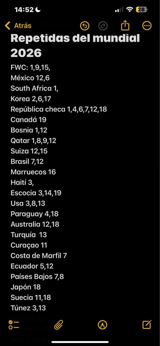 Colección Oficial FIFA World Cup 2026
