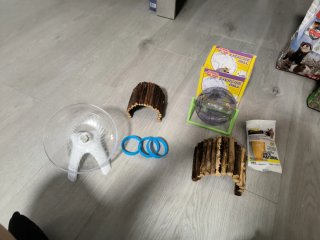 Jaula para hámster de 3 niveles