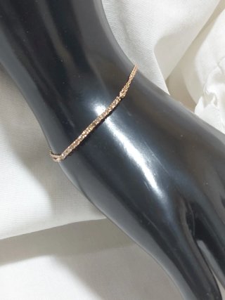 Pulsera Oro 14k Diamantes Naturales