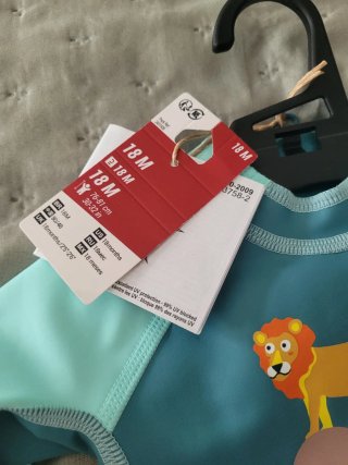 Neopreno Bebé Kloupi UPF50+ Verde Nabaiji. T 18M