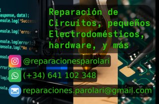 Reparaciones electrónica, informatica