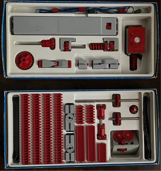 Fischer Technik 400, Mot. 1, Mot. 2, Statik 100S