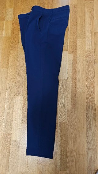 Traje Zara Slim Fit Azul Talla M