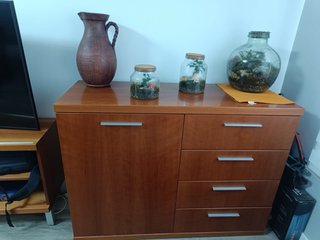 Mueble de salón de cerezo