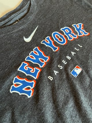 T-shirt Nike Baseball New York Grigia 14/16 Anni