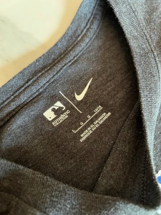 T-shirt Nike Baseball New York Grigia 14/16 Anni